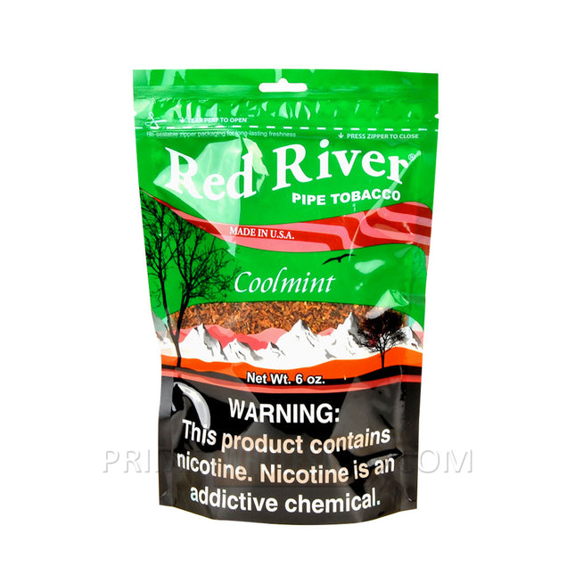 Red River Coolmint Pipe Tobacco 6 oz. Pack