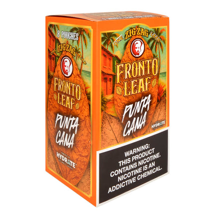 Zig-Zag Fronto Whole Leaf Wraps Punta Cana, 8 packs of 1