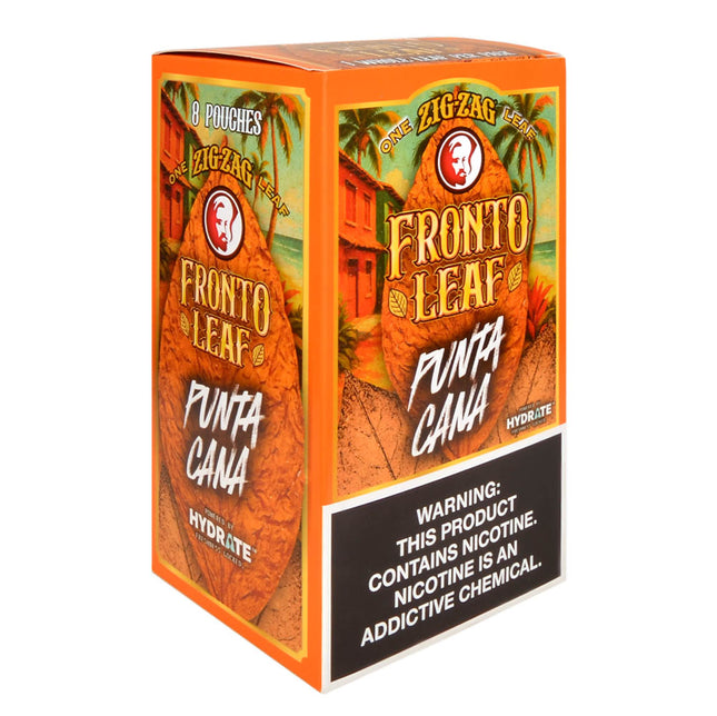 Zig-Zag Fronto Whole Leaf Wraps Punta Cana, 8 packs of 1
