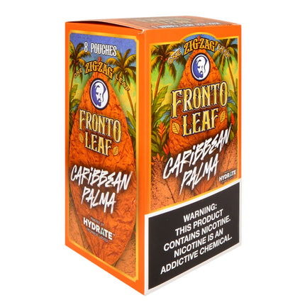 Zig-Zag Fronto Whole Leaf Wraps Caribbean Palma, 8 packs of 1