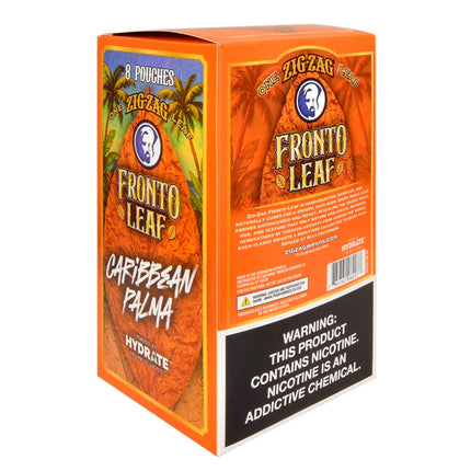 Zig-Zag Fronto Whole Leaf Wraps Caribbean Palma, 8 packs of 1