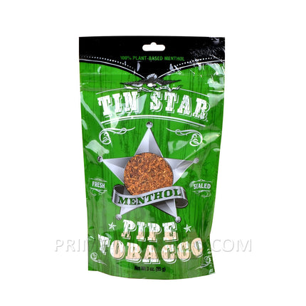 Tin Star Menthol Pipe Tobacco 3 oz. Pack