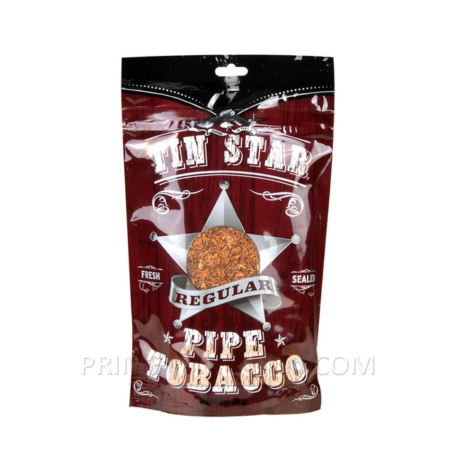 tin star tobacco Gold Pipe 8 oz. Pack Tin Star 8 oz Pipe
