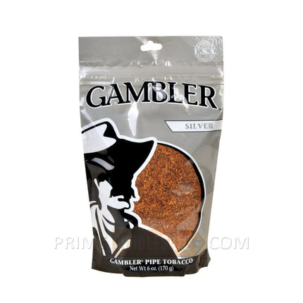 Gambler Pipe Tobacco Silver 6 oz. Pack