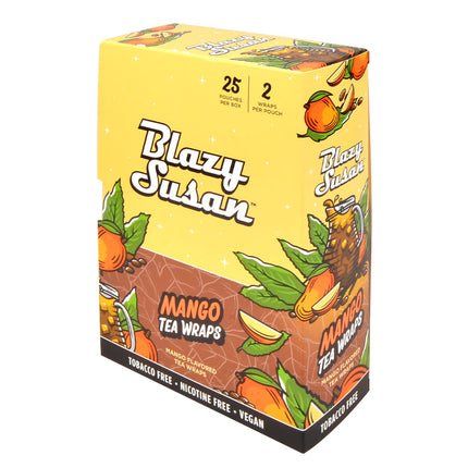 Blazy Susan Mango Tea Wraps 25 Pouches of 2