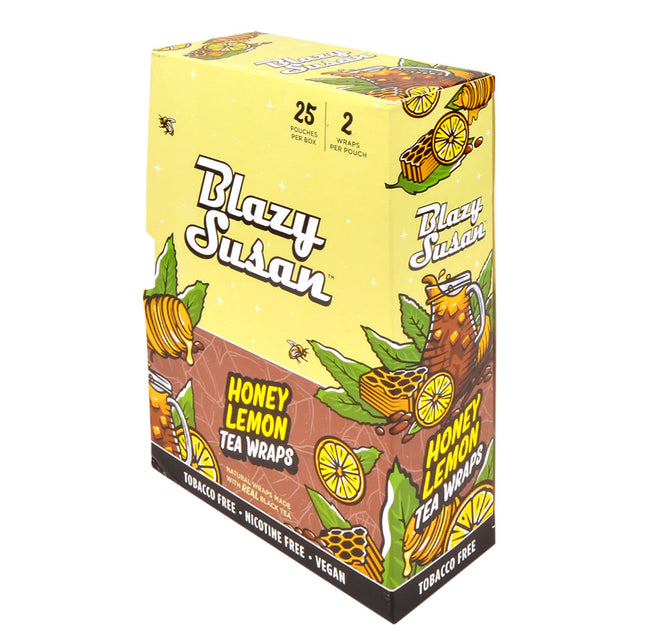 Blazy Susan Honey Lemon Tea Wraps 25 Pouches of 2