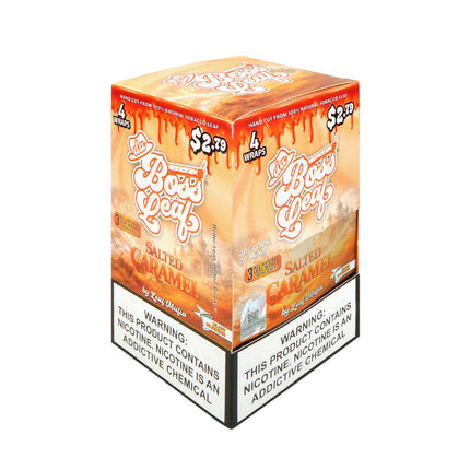 Da Boss Leaf Wraps 20 packs of 4, pre-priced $2.79, Salted Caramel