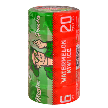 ALP Watermelon Kiwi Ice 6mg Drifters Collection Nicotine Pouches, 1 Roll