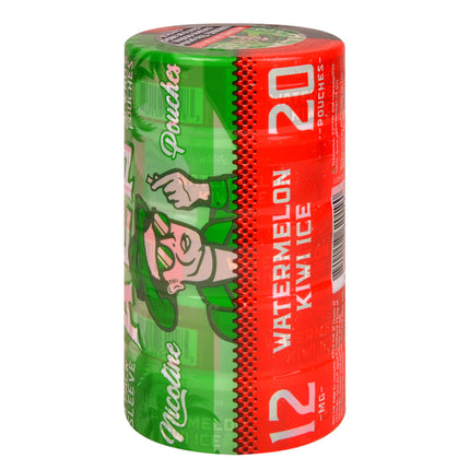 ALP Watermelon Kiwi Ice 12mg Drifters Collection Nicotine Pouches, 1 Roll