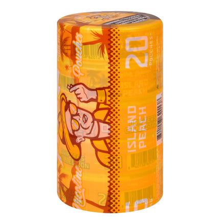 ALP Island Peach 6mg Drifters Collection Nicotine Pouches, 1 Roll