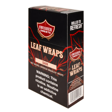 Swisher Sweets Leaf Wraps Dark $2.99, 10 packs of 3