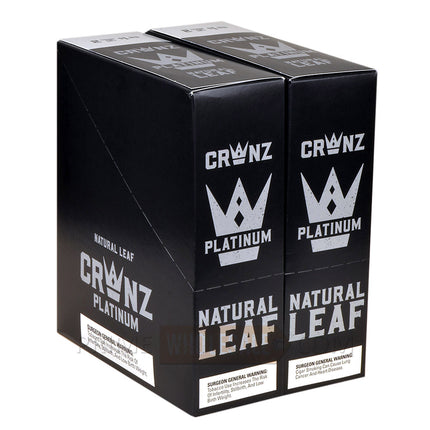 Crwnz Cigarillos 2 for 1.29 Pre-Priced 30 Packs of 2 Platinum