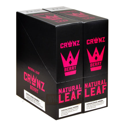 Crwnz Cigarillos 2 for 1.29 Pre-Priced 30 Packs of 2 Berry