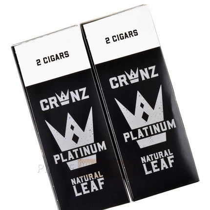 Crwnz Cigarillos 30 Packs of 2 Platinum