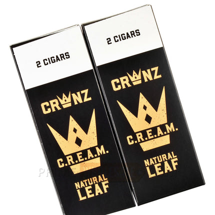 Crwnz Cigarillos 30 Packs of 2 Cream