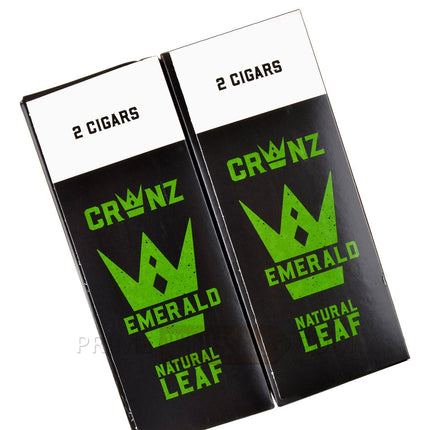 Crwnz Cigarillos 30 Packs of 2 Emerald