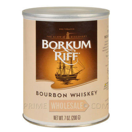 Borkum Riff Bourbon Whiskey Pipe Tobacco 7 oz. Can