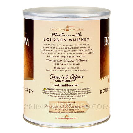 Borkum Riff Bourbon Whiskey Pipe Tobacco 7 oz. Can