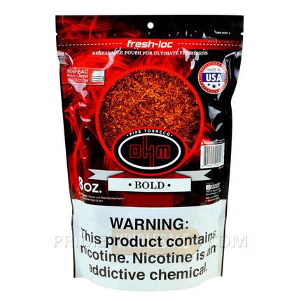 OHM Bold Pipe Tobacco Pack 8 oz. Pack