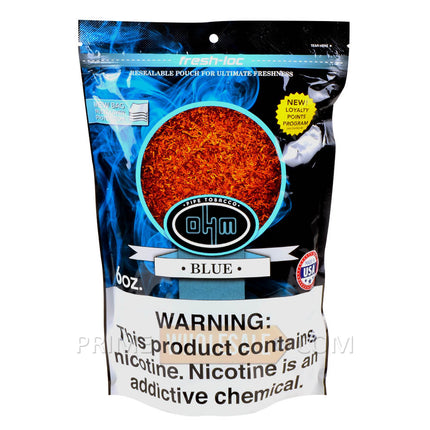 OHM Blue Pipe Tobacco Pack 6 oz. Pack