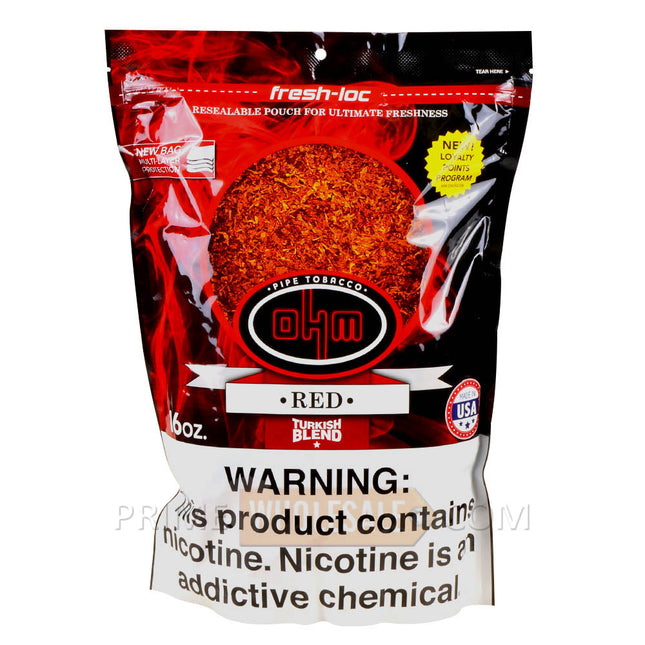 ohm pipe tobacco 1 lb bold (Full Flavor) Buy OHM Tobacco 16-oz Blue