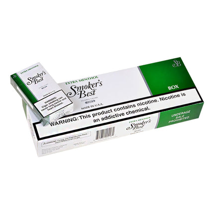 Smoker's Best Extra Menthol Filtered Cigars 10 Packs of 20