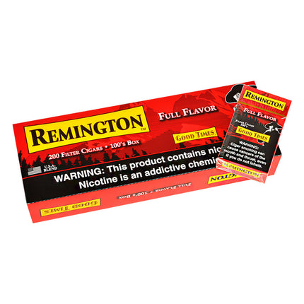 Remington Full Flavor Filtered Cigars 10 Packs of 20