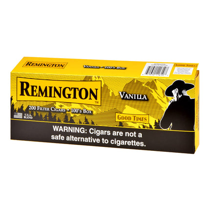 Remington Vanilla Filtered Cigars 10 Packs of 20