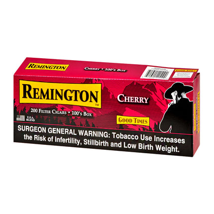 Remington Cherry Filtered Cigars 10 Packs of 20