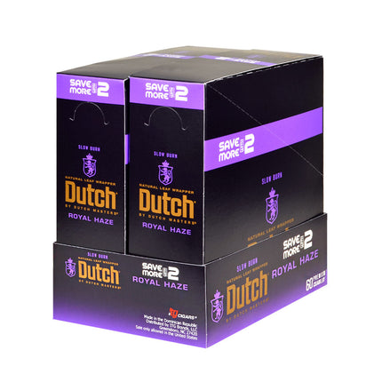 Dutch Masters Foil Fresh Royal Haze Cigarillos, 30 Packs of 2