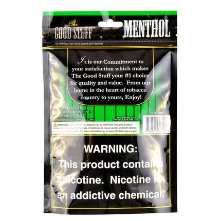 Good Stuff Menthol Pipe Tobacco 2 oz. Pack