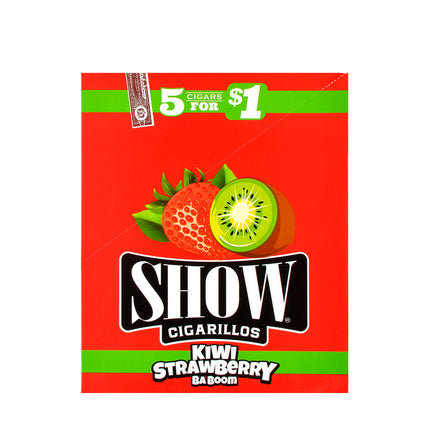 Show Cigarillos Ba Boom Pre Priced 15 Pouches of 5