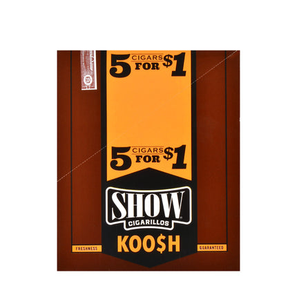 Show Cigarillos OG Kush (Koo$h) Pre Priced 15 Pouches of 5