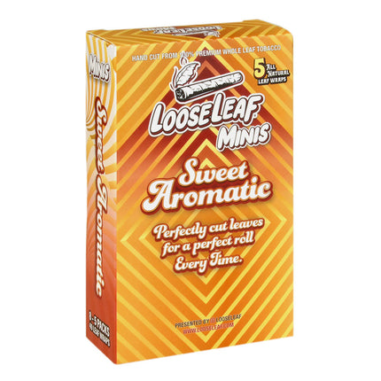 Loose Leaf Minis Sweet Aromatic Wraps 8 Packs of 5