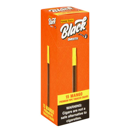 Good Times Black Smooth Cigarillos Mango Pack of 15