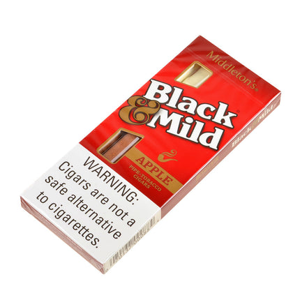 Middleton's Black & Mild Apple Cigars 10 Packs of 5