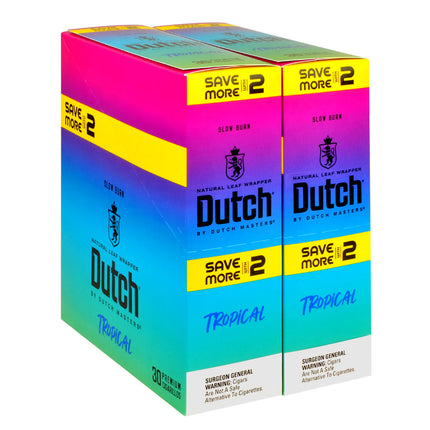 Dutch Masters Foil Fresh Tropical Cigarillos 30 Packs of 2