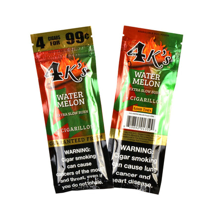 4 Kings Cigarillos 15 Packs of 4 Watermelon