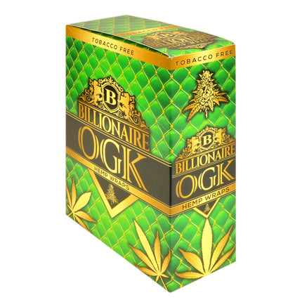 Billionaire Hemp Wraps OGK 25 Packs of 2