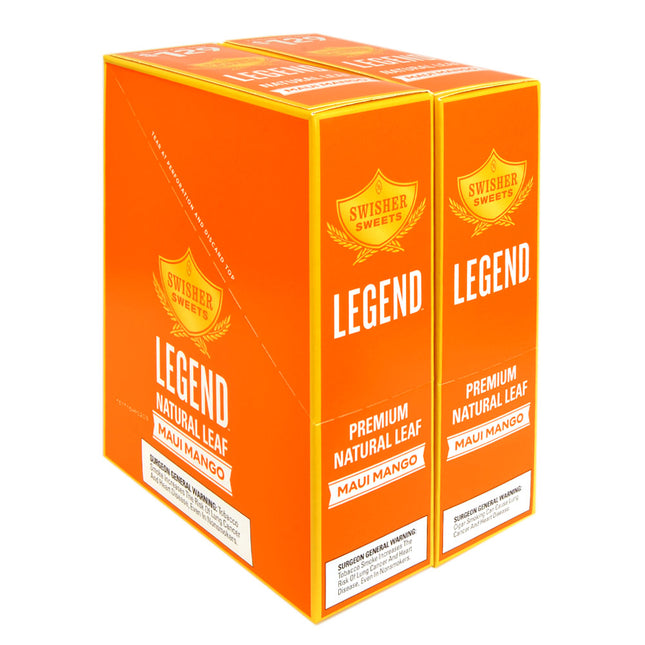 Swisher Sweets Legend Maui Mango 1.29 Pre-Priced Cigarillos 30 Packs of 3
