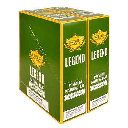 Swisher Sweets Legend Emerald 1.29 Pre-Priced Cigarillos 30 Packs of 4