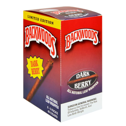 Backwoods Dark Berry Cigars 8 Packs of 5