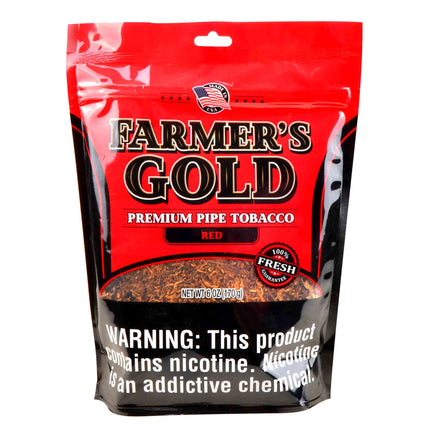 Farmer's Gold Pipe Tobacco Red 6 oz. Pack