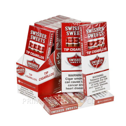 Swisher Sweets Regular Tip Cigarillos 10 Packs of 5