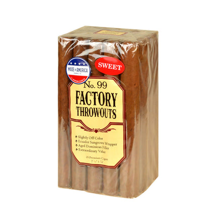 Factory Throwouts No. 99 Sweet Cigars Bundle of 20