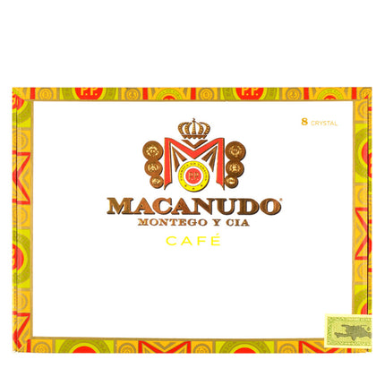 Macanudo Crystal Cafe Cigars Box of 8