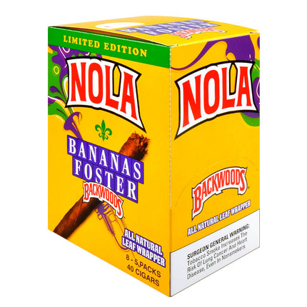 Backwoods Nola Bananas Foster Cigars 8 Packs of 5