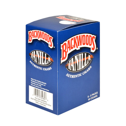 Backwoods Vanilla Cigars 8 Packs of 5