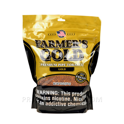 Farmer's Gold Pipe Tobacco Smooth Blend 16 oz. Pack