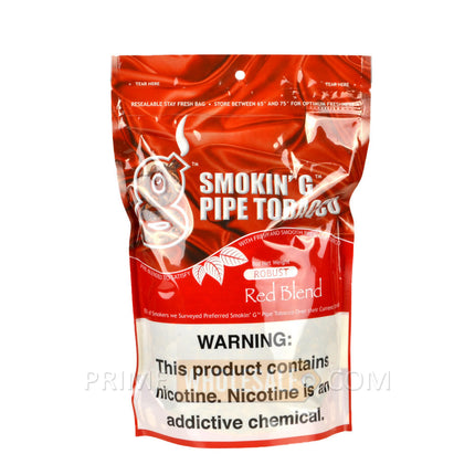 Smokin G Pipe Tobacco Red Blend Robust 8 oz. Pack